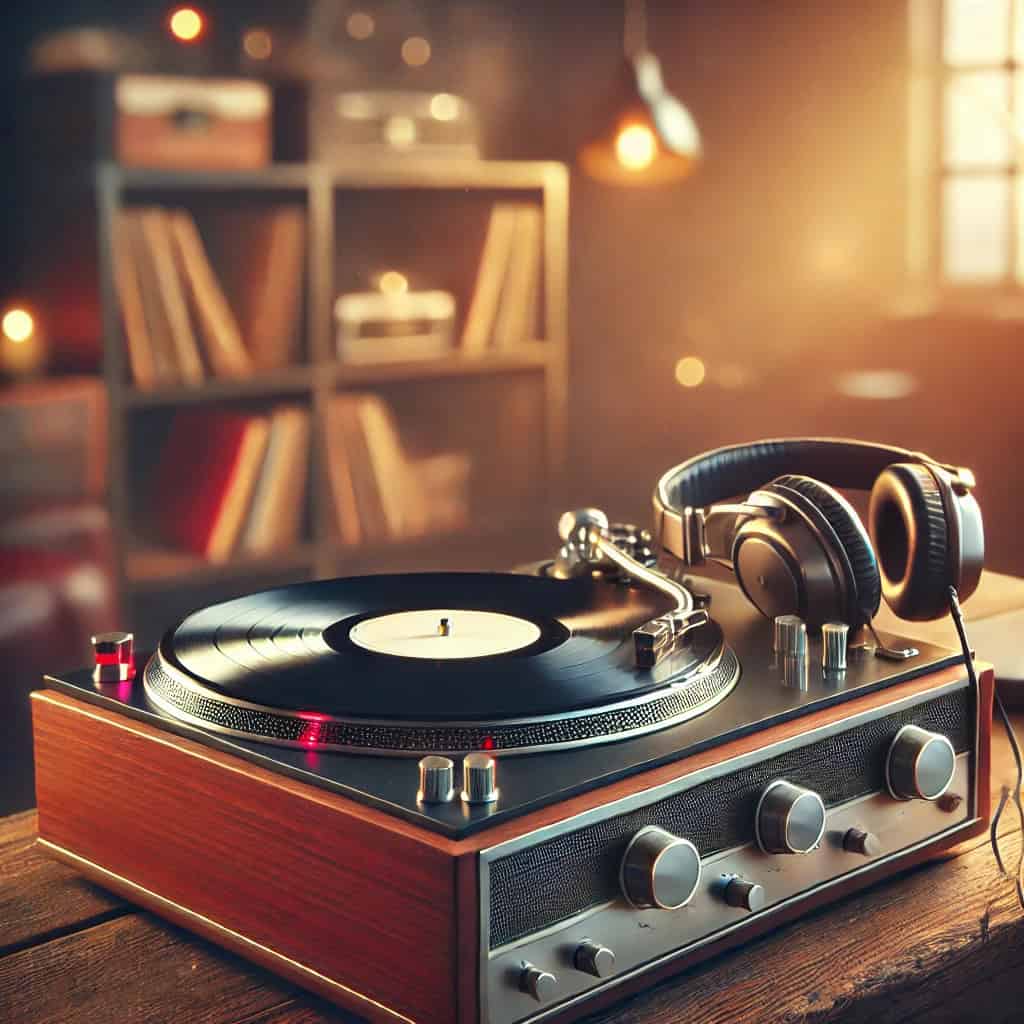 Specjalne rodzaje dźwięków w muzyce - adapter a obok słuchawki