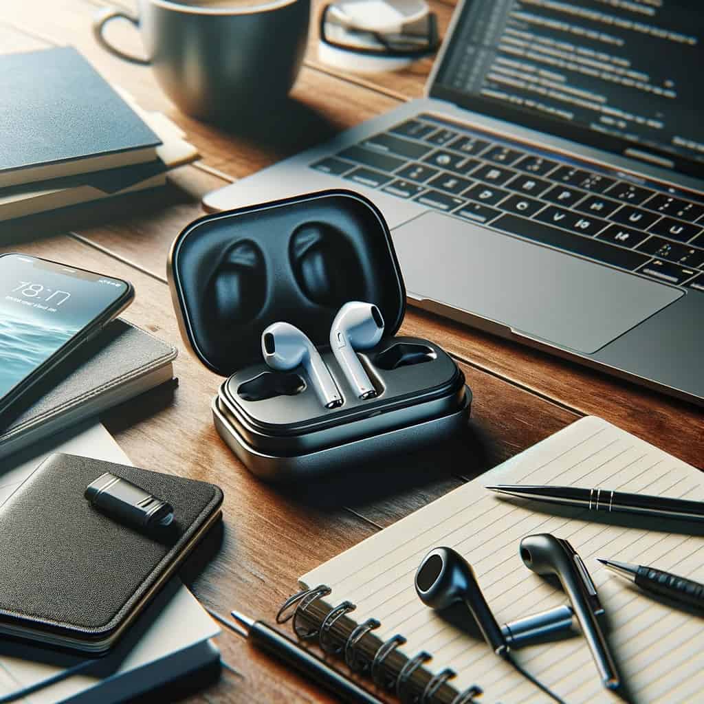 jak znaleźć słuchawki bluetooth - model w etui