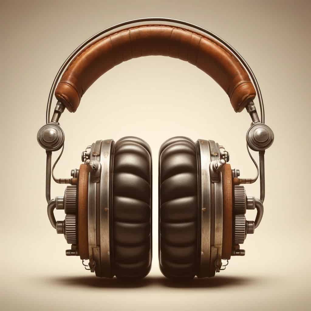 kto wynalazł słuchawki - przykładowy dawny model