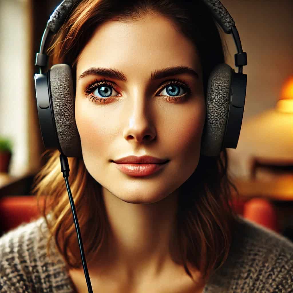 słuchawki przewodowe do muzyki do 300 zł na uszach kobiety