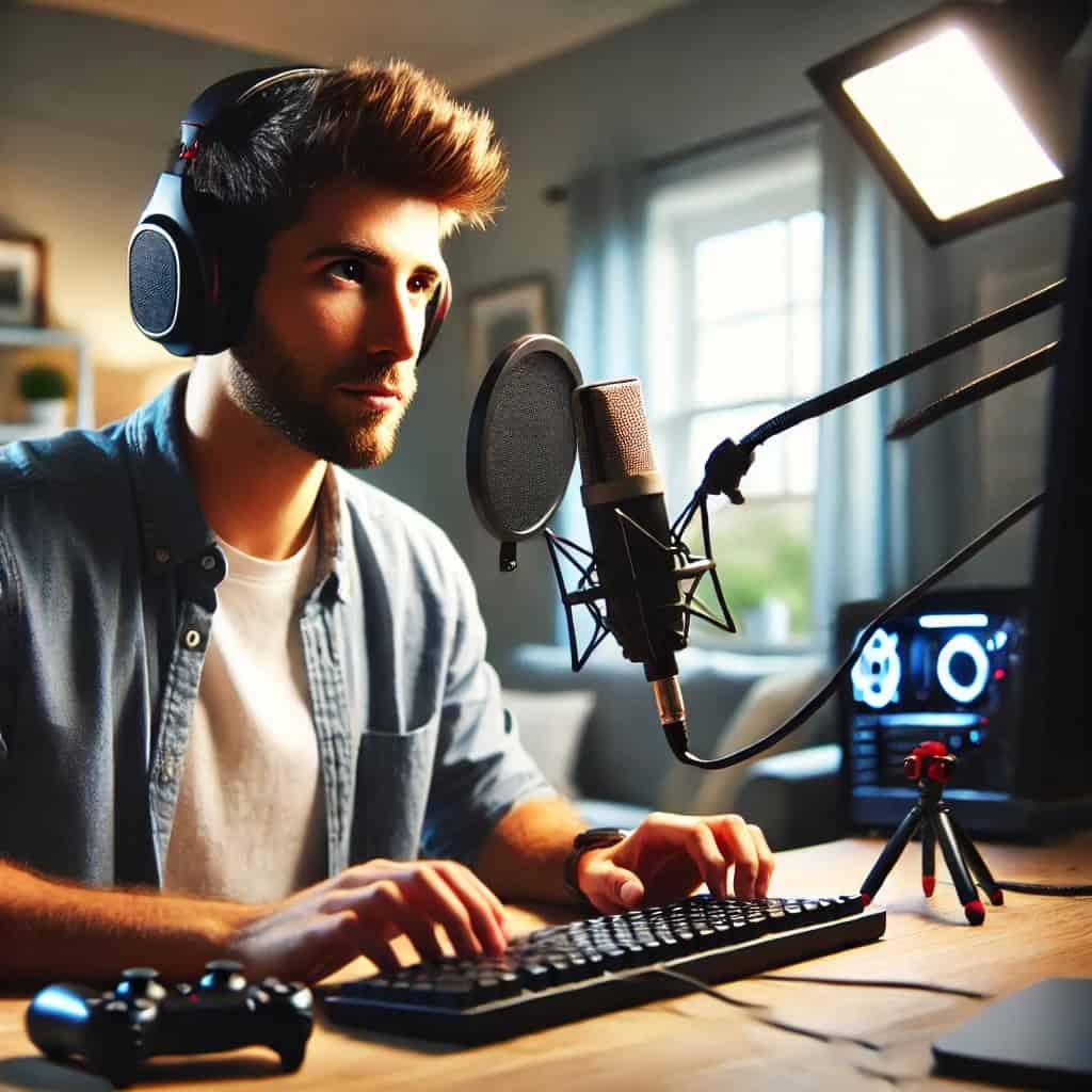 słuchawki do komputera z mikrofonem do streamingu