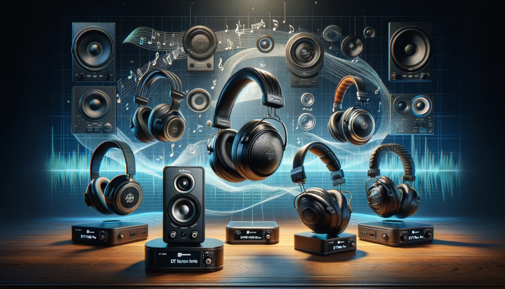 sluchawki nauszne beyerdynamic - głośniki i słuchawki unoszące się w powietrzu